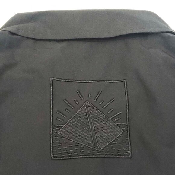 Shoe Palace x Keith Haring Pyramid Coach Mens Lifestyle Black Red Jacket 2XL - Picture 8 of 13